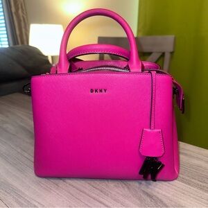 DKNY Paige Medium Satchel Bag with Dual Handles-Fusciq